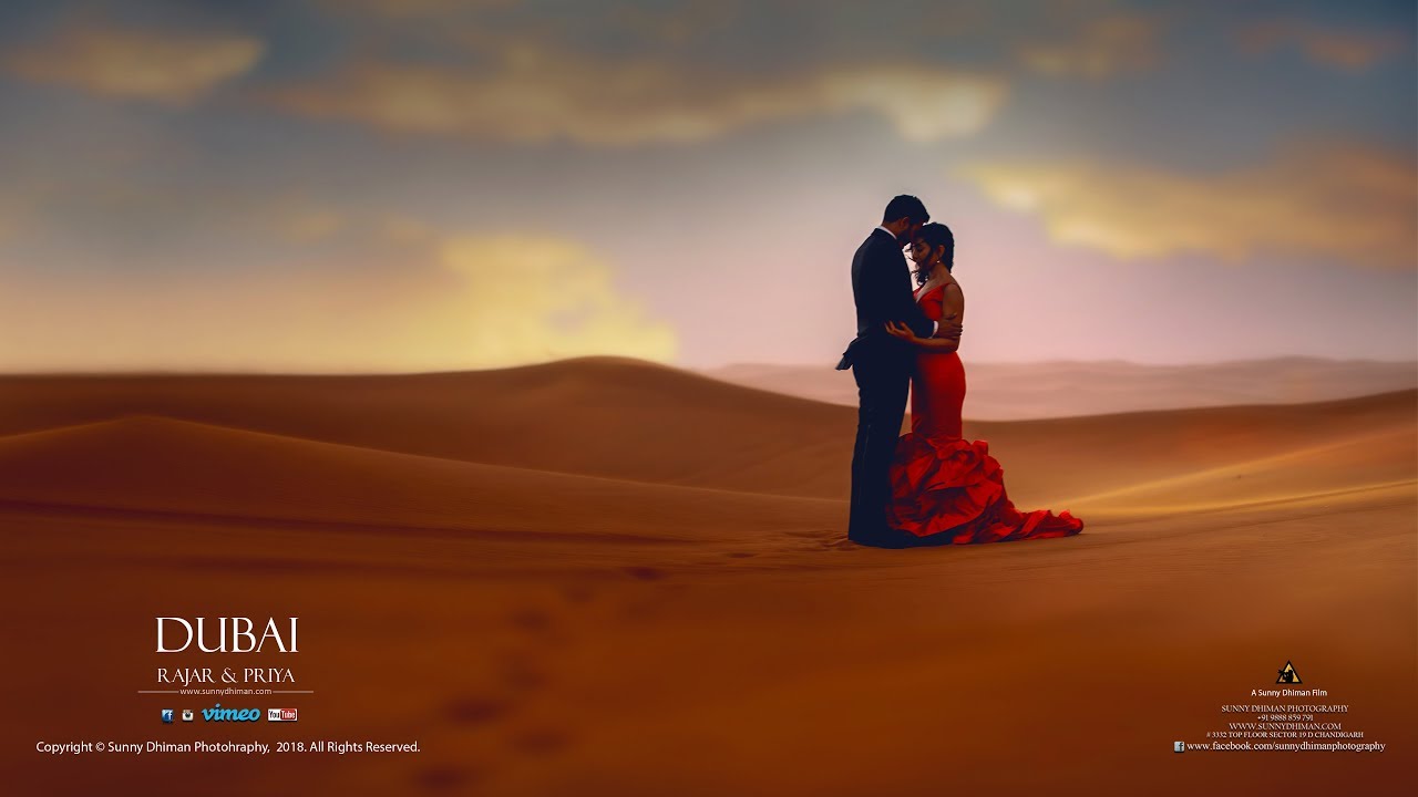 BEST PRE WEDDING SHOOT | PRIYA RAJAR | DUBAI | SUNNY DHIMAN PHOTOGRAPHY | CHANDIGARH